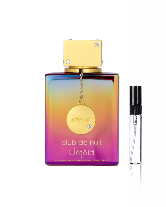 Club de Nuit Untold EDP Amostra 5ML