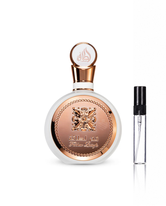 Fakhar Rose EDP Amostra 5ml