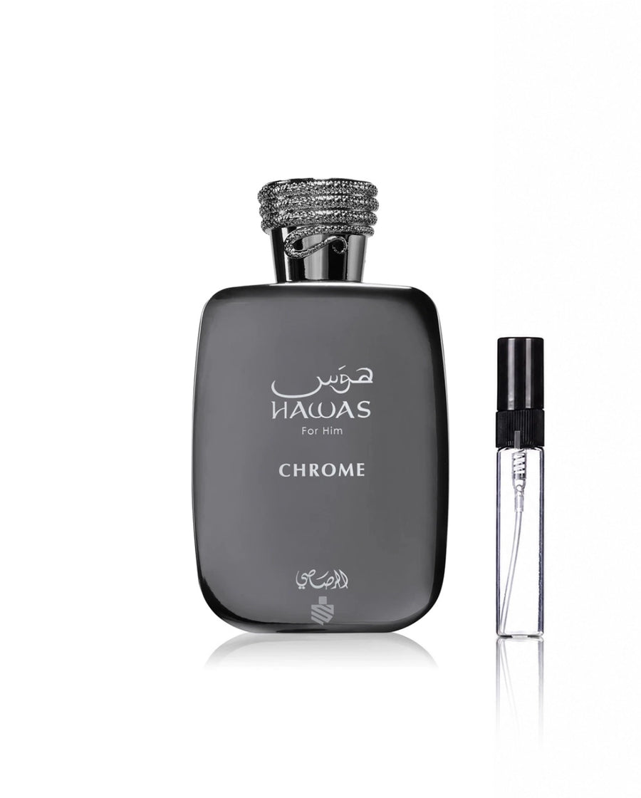 Hawas Chrome EDP Amostra 5ML