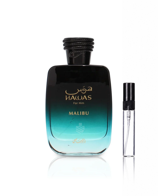Hawas Malibu EDP Amostra 5ML